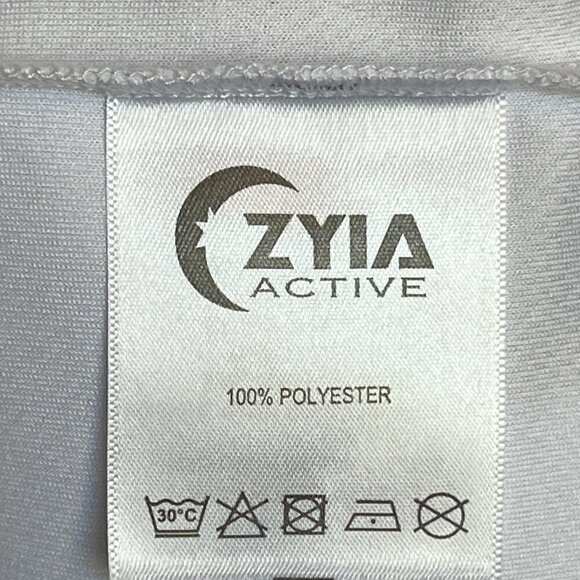 Zyia Active X Trainer Shirt- White-  XXXL - Picture 6 of 6